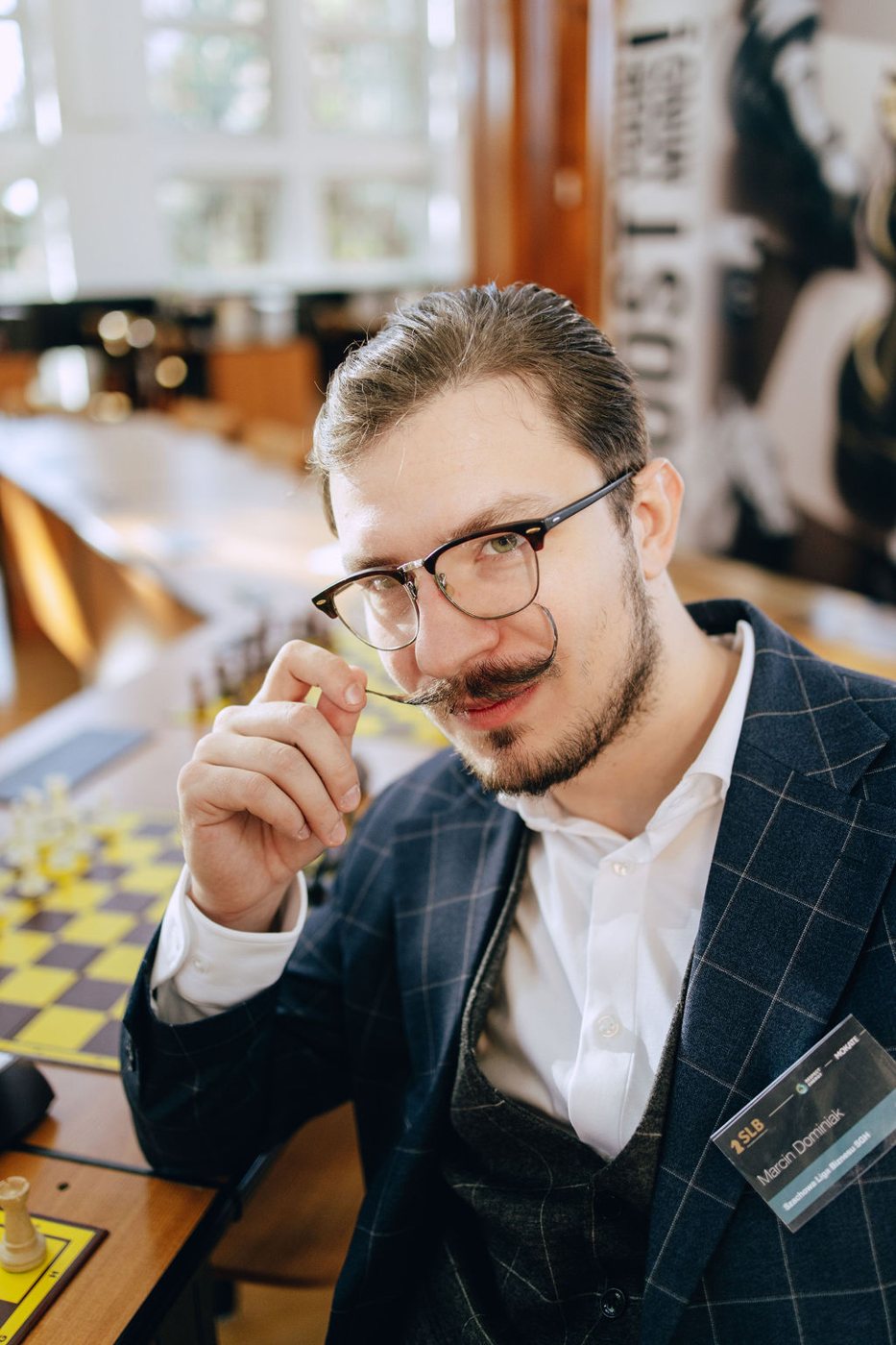 Portret zawodnika między rundami
