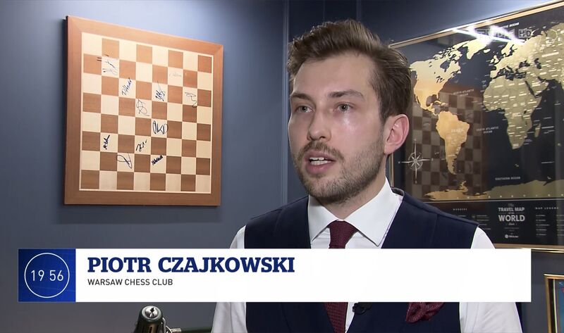 Piotr Czajkowski w programie 19:30 na antenie TVP 1